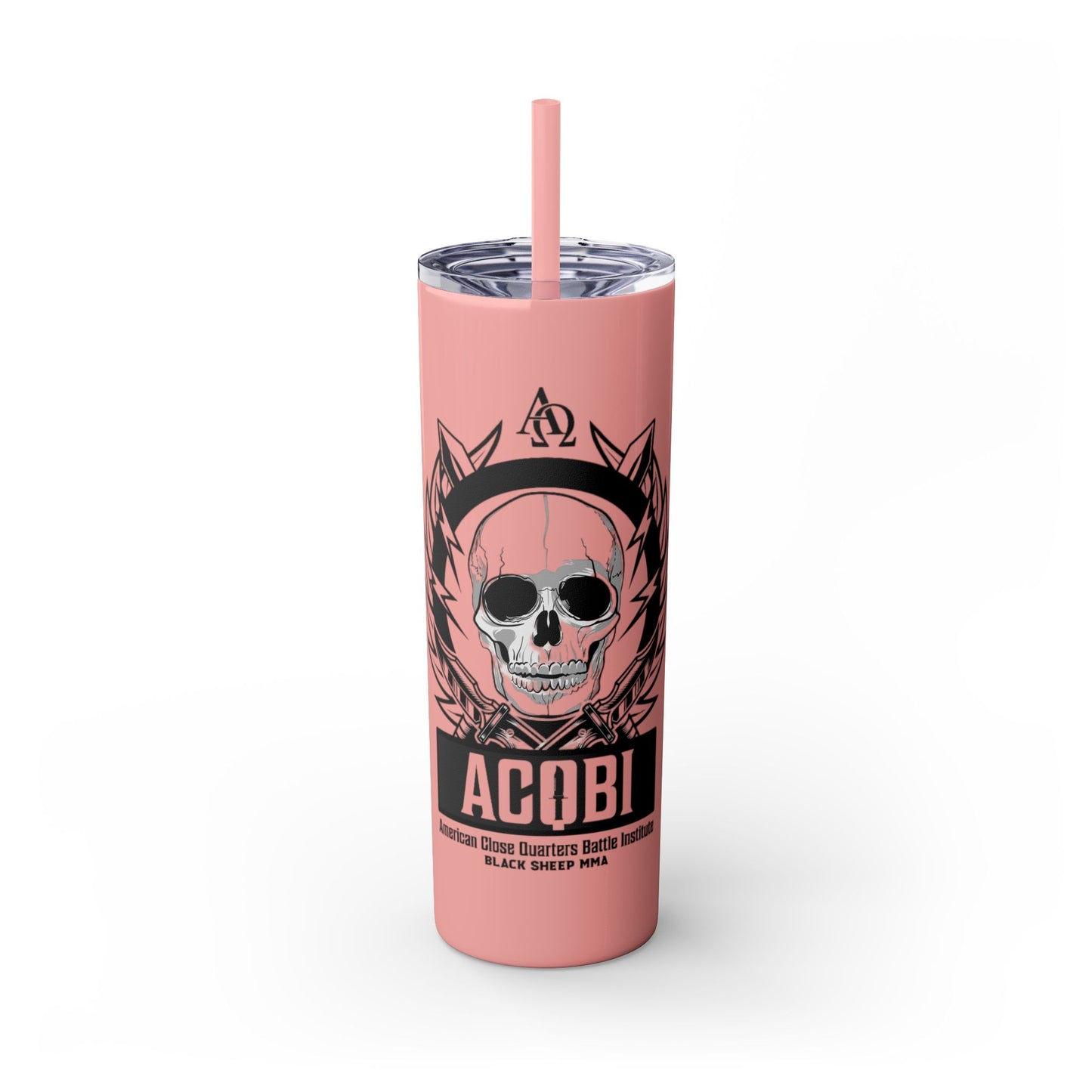Skinny Tumbler with Straw, 20oz ACQBI
