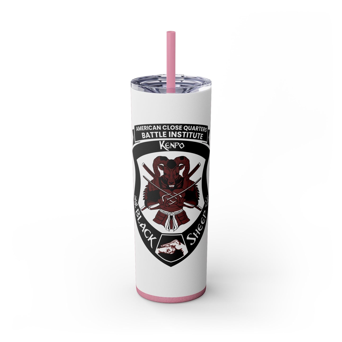 Skinny Tumbler with Straw, 20oz