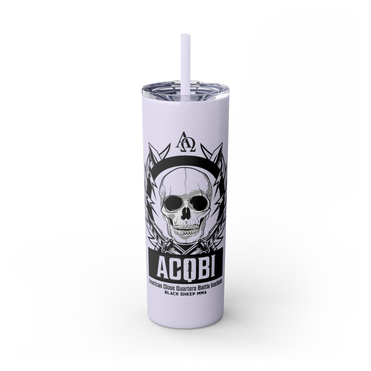 Skinny Tumbler with Straw, 20oz ACQBI