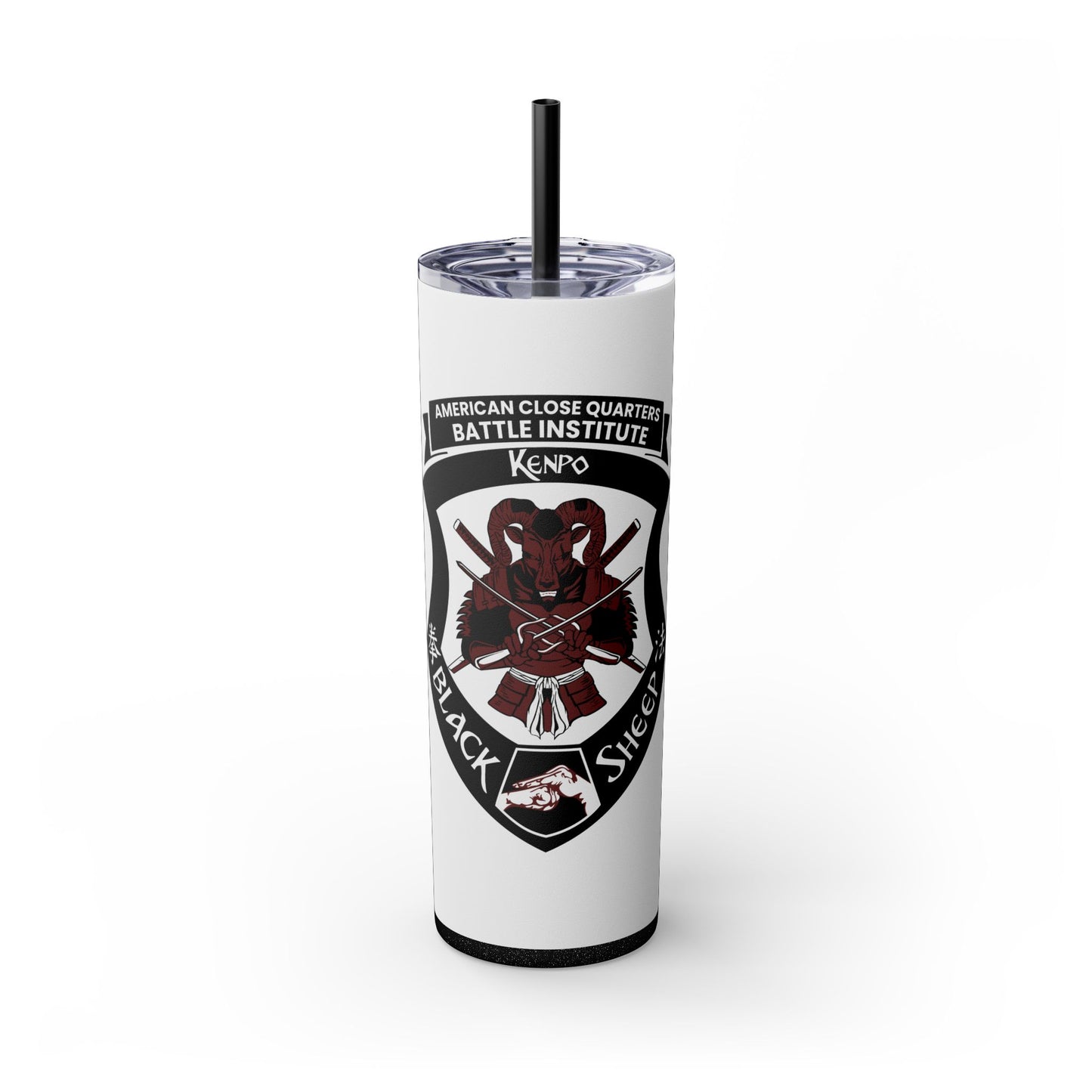 Skinny Tumbler with Straw, 20oz