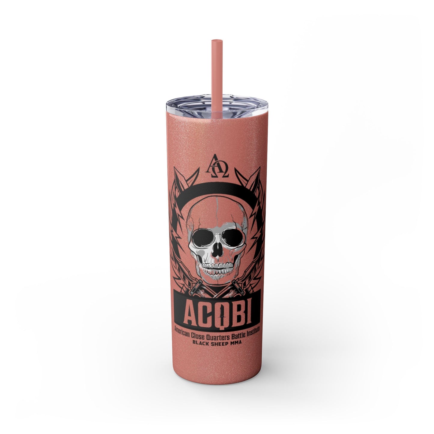 Skinny Tumbler with Straw, 20oz ACQBI