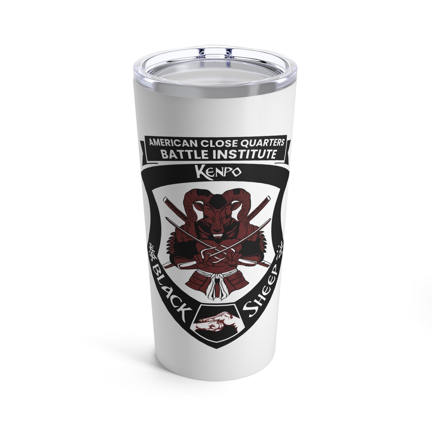 Black Sheep Kenpo Tumbler 20oz