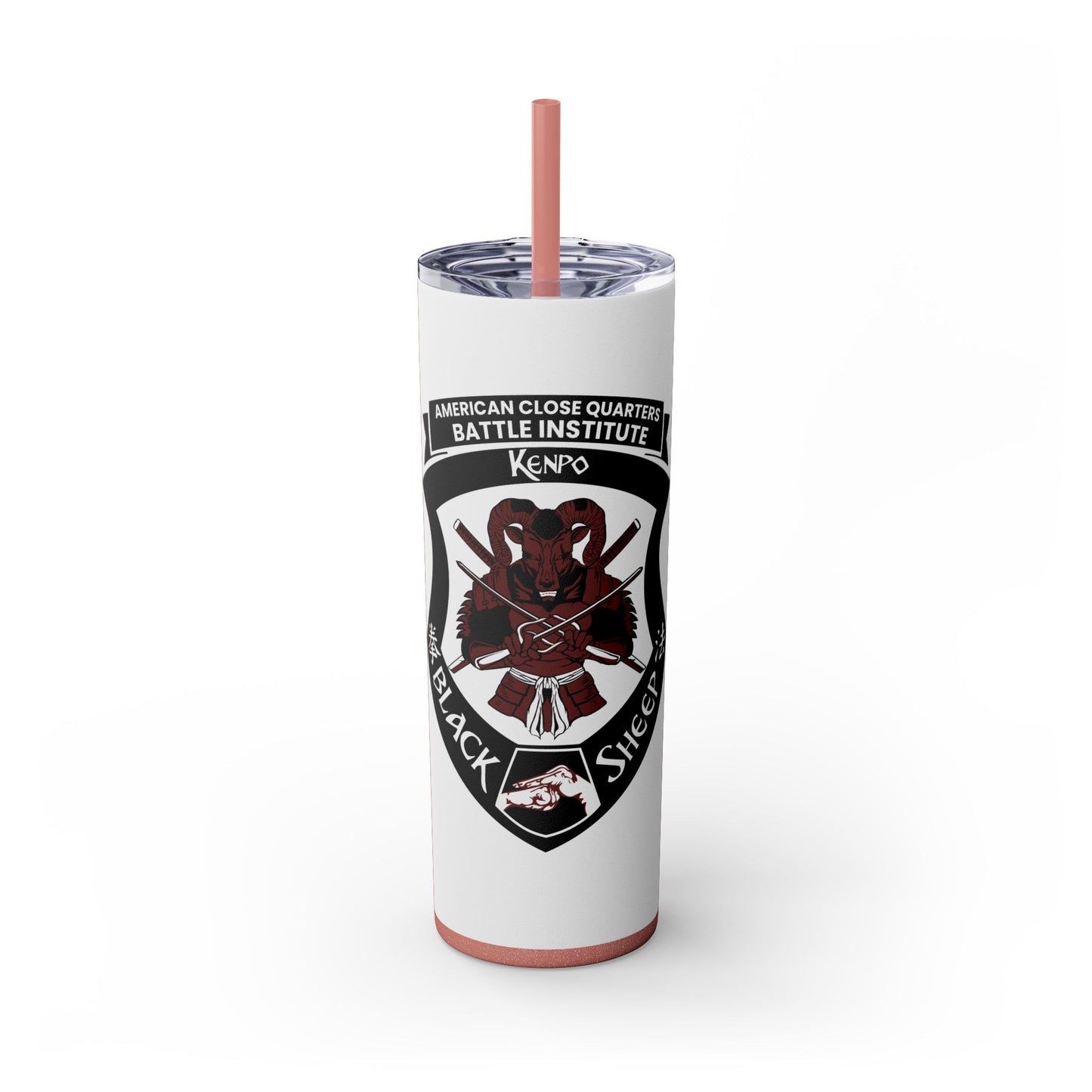 Skinny Tumbler with Straw, 20oz