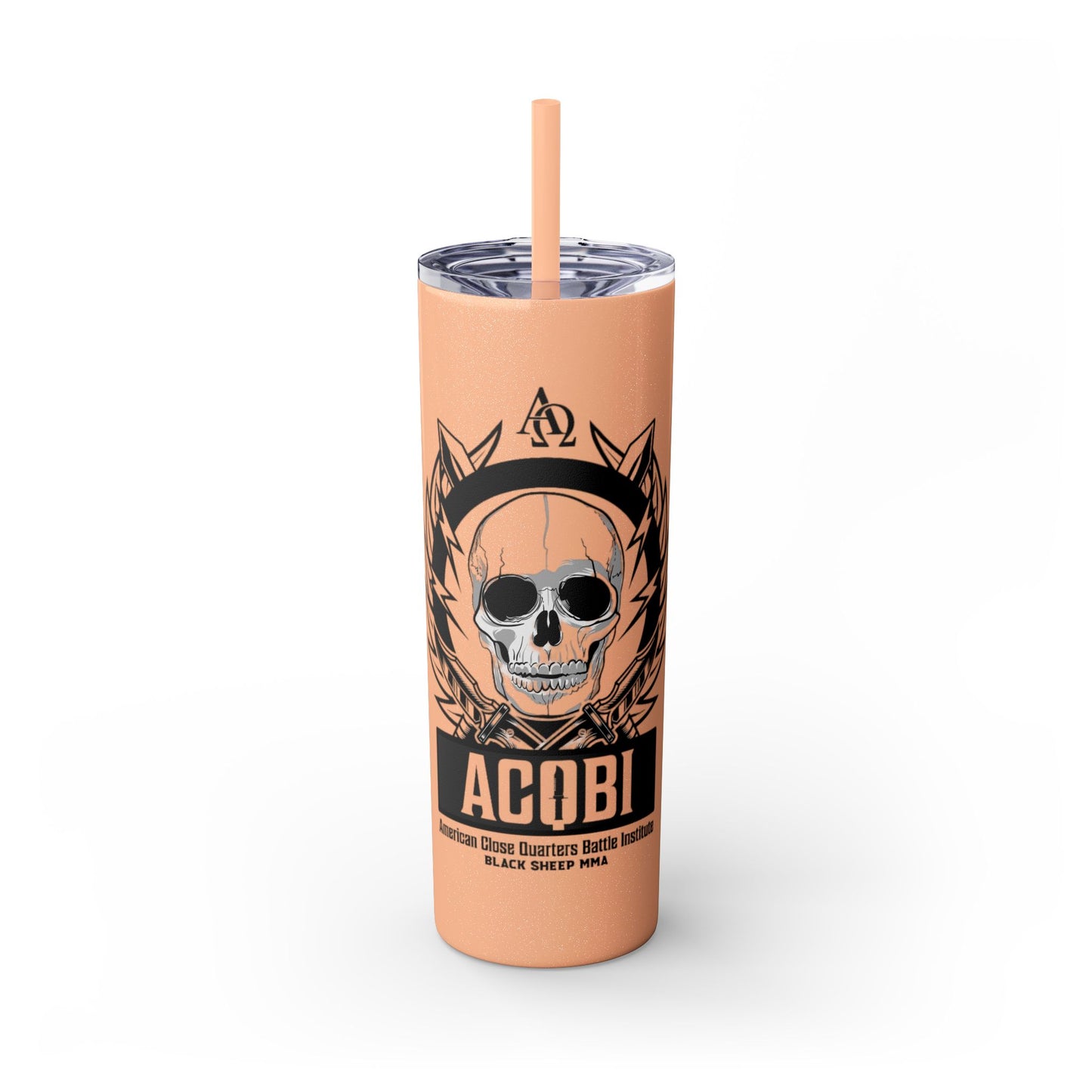 Skinny Tumbler with Straw, 20oz ACQBI