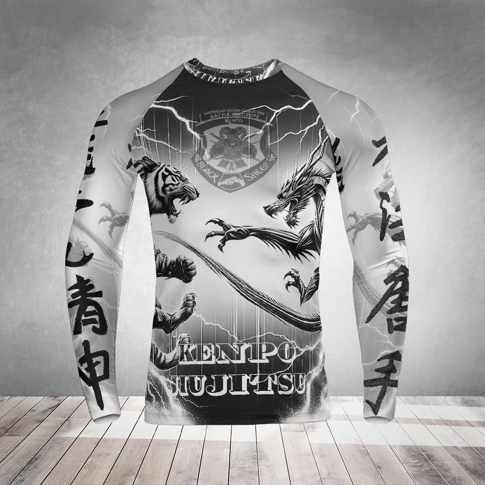 All-over Print Long Sleeve Rash Guard